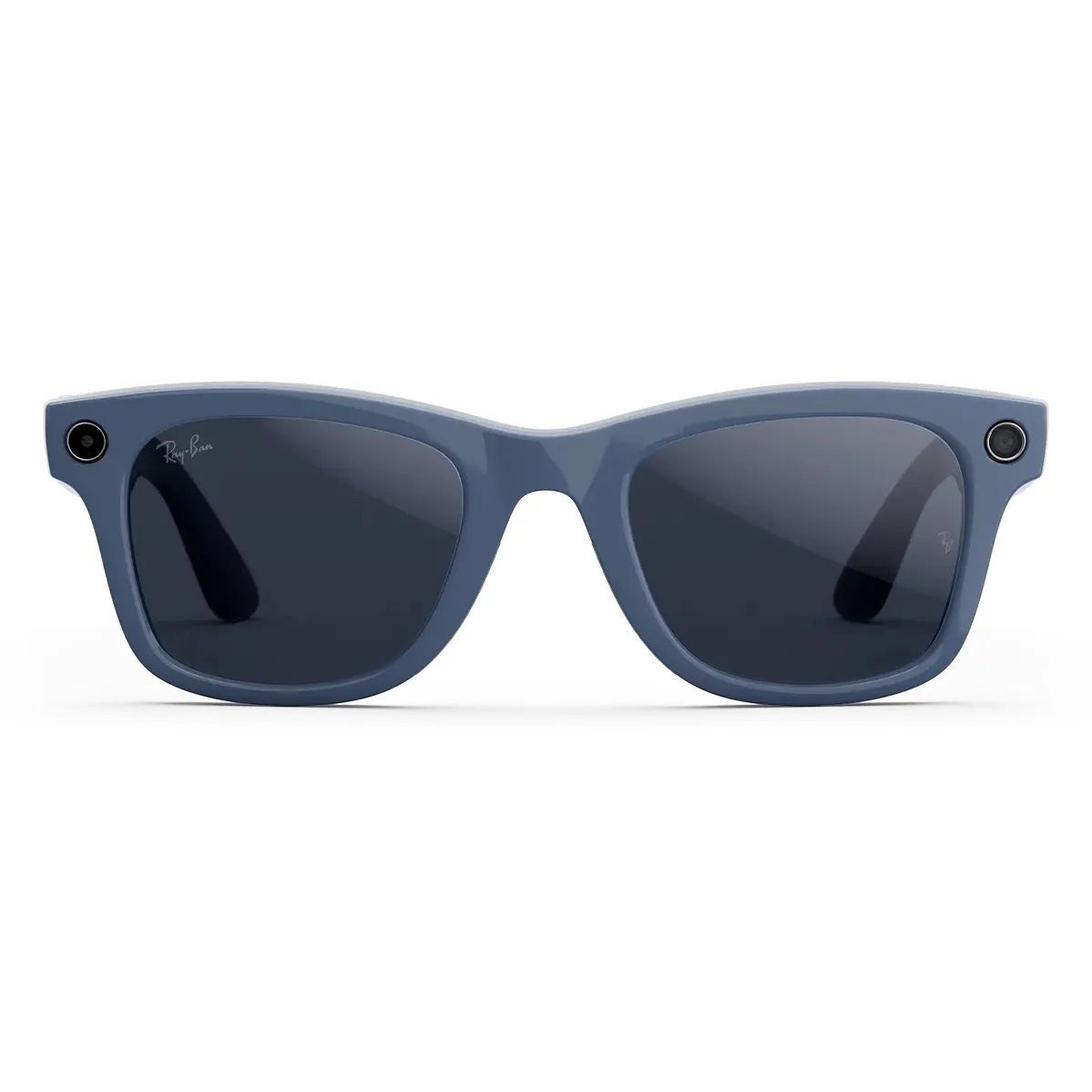 Смарт-окуляри Ray-Ban Meta Wayfarer Gen2 Large Shiny Cosmic Blue Frame/Clear to Sapphire Transit.Lens (RW4012 6628MF 53-22)