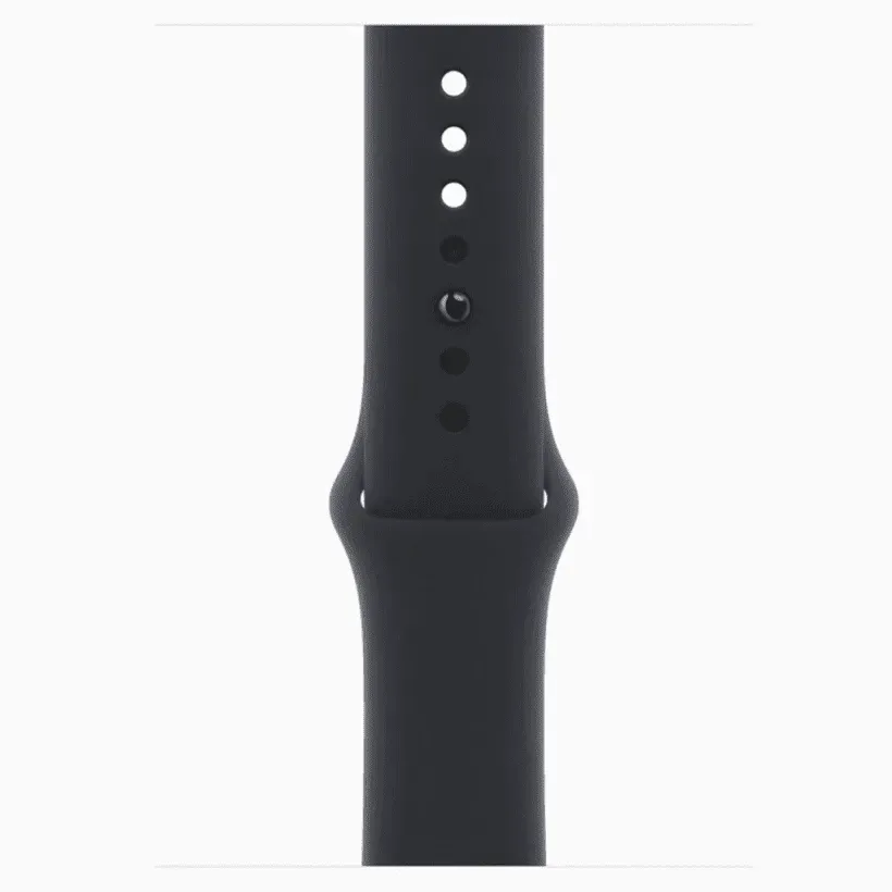 Apple Watch Series 9 GPS 45mm Silver Aluminum Case with Midnight Sport Band (MR9R3, MT593) Бренд: Apple; Линейка: Watch Series 9 GPS; iOS: