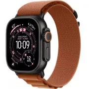 Ремешок Apple Terra Cotta Alpine Loop - Black Titanium Finish for Watch 44/45/46/49mm Medium (MG9E4)