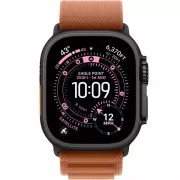 Ремешок Apple Terra Cotta Alpine Loop - Black Titanium Finish for Watch 44/45/46/49mm Medium (MG9E4)