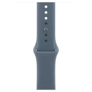 Apple Watch Series 11 GPS 46mm Silver Aluminium Case with Storm Blue Sport Band S/M (MEWC4+MT3Q3)