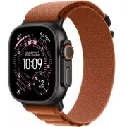 Ремешок Apple Terra Cotta Alpine Loop - Black Titanium Finish for Watch 44/45/46/49mm Medium (MG9E4)
