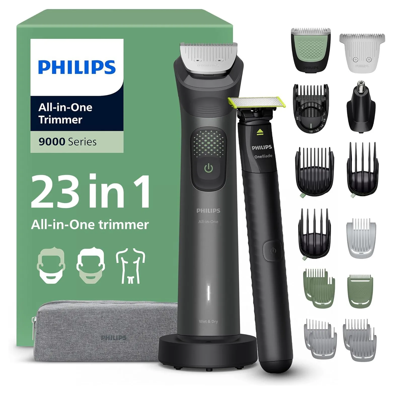 Philips Series 9000 MG9561/30 Основне призначення: набір