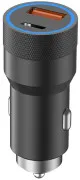 Aspor A909 PD Metal (USB/USB-C/3.4A/38W) LED Black