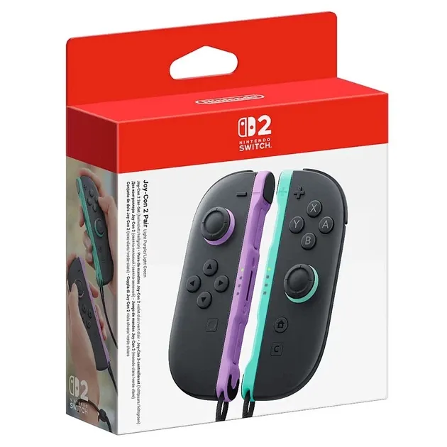 Геймпад Nintendo Joy-Con 2 Controllers Light Purple/Light Green (045496321833)