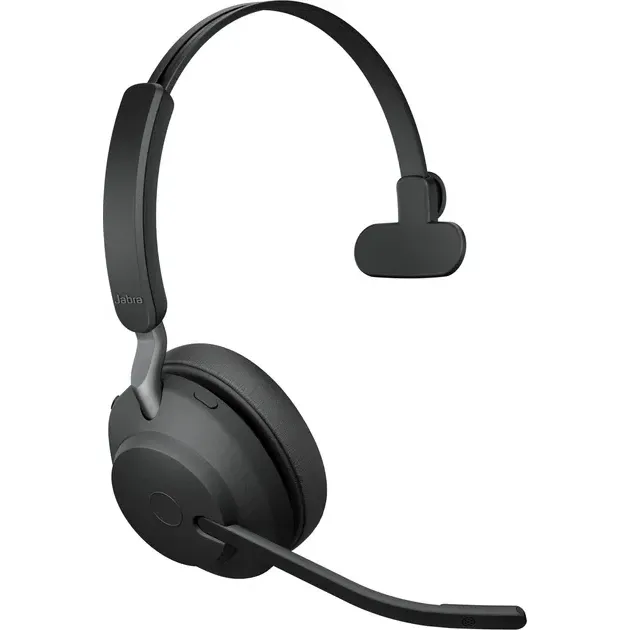 Jabra Evolve2 65 USB-A UC Mono with Charging Stand Black (26599-889-989)