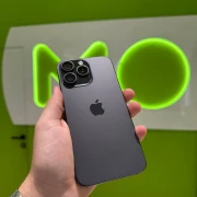 Б/У Apple iPhone 15 Pro Max 256GB eSIM Black Titanium (Как новый) (MU663)