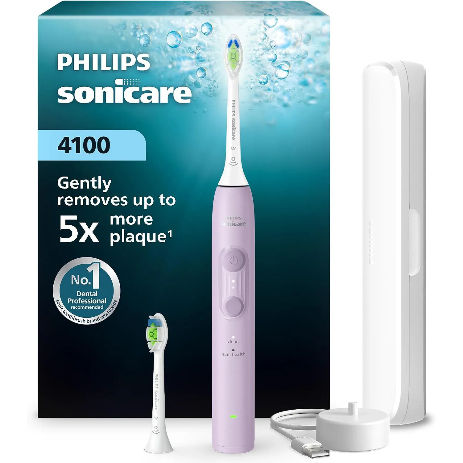 Электрическая зубная щетка Philips Sonicare 4100 Series HX4042/47