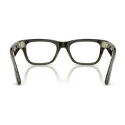 Ray-Ban Meta Blayzer Optics Gen 2 Standard Shiny Transparent Dark Olive / Demo Lens (RW7001 8530 50-19)