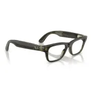 Ray-Ban Meta Blayzer Optics Gen 2 Standard Shiny Transparent Dark Olive / Demo Lens (RW7001 8530 50-19)