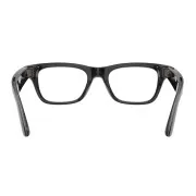Ray-Ban Meta Blayzer Optics Gen 2 - Transparent Black Frame with Demo Lens (RW7001 8526 54-19)