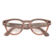 Ray-Ban Meta Headliner Gen 2 Standard Matte Transparent Peach Frame / Clear to Grey Transitions Lenses (RW4013 68901Z 50-23)