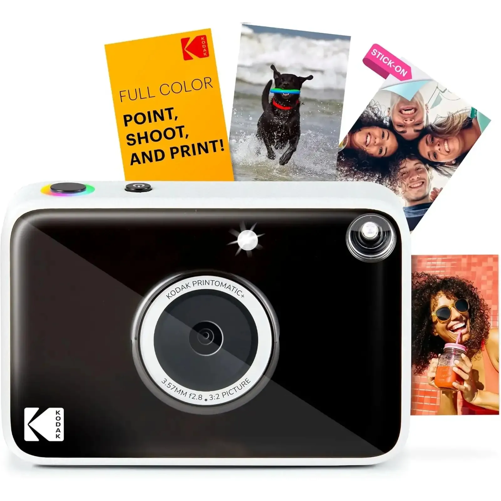 Фотокамера моментального друку Kodak Printomatic+ (10MP) Black