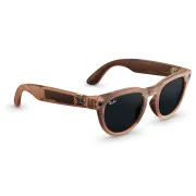 Ray-Ban Meta Headliner Gen 2 Standard Matte Transparent Peach Frame / Clear to Grey Transitions Lenses (RW4013 68901Z 50-23)