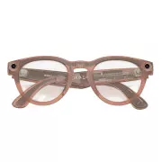 Ray-Ban Meta Headliner Gen 2 Standard Matte Transparent Peach Frame / Clear to Grey Transitions Lenses (RW4013 68901Z 50-23)